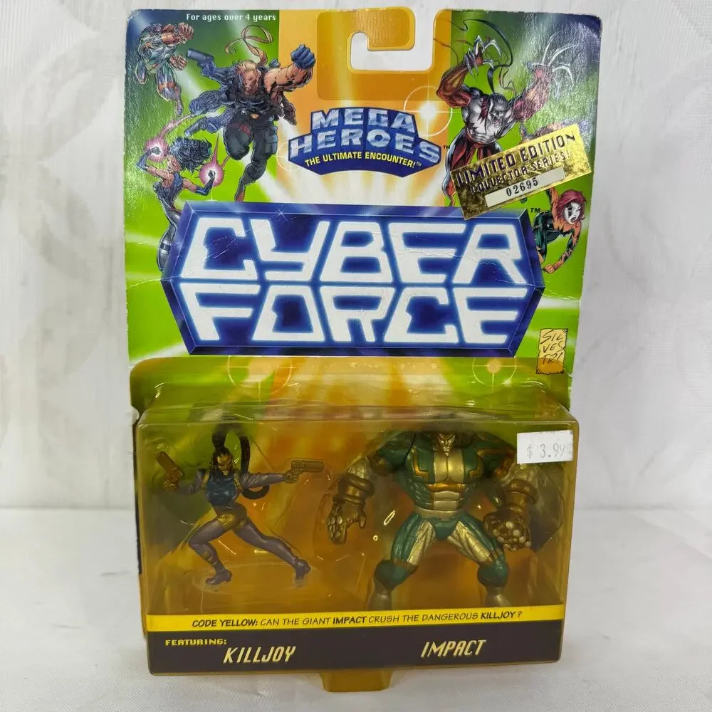 Cyber Force Mega‎ Heroes Sets Killjoy & Impact Limited Edition Collector Series
